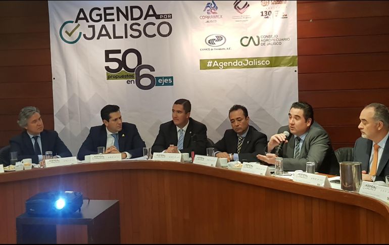La Agenda por Jalisco es una iniciativa de 50 propuestas divididas en seis ejes temáticos. EL INFORMADOR/ A. Gallegos