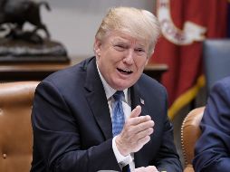 ''Los demócratas solo están jugando, no tienen la intención de resolver nada para solucionar este problema de décadas'', señala el mandatario. AFP / O. Douliery