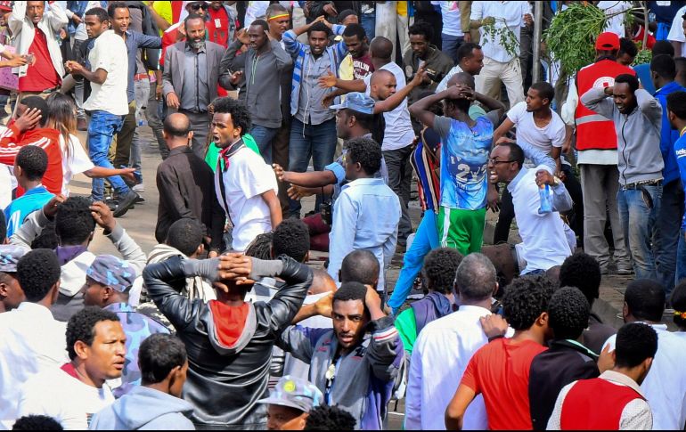 La Policía Federal etíope divulgó la detención de seis sospechosos que están siendo investigados en relación con el incidente. EFE/STR