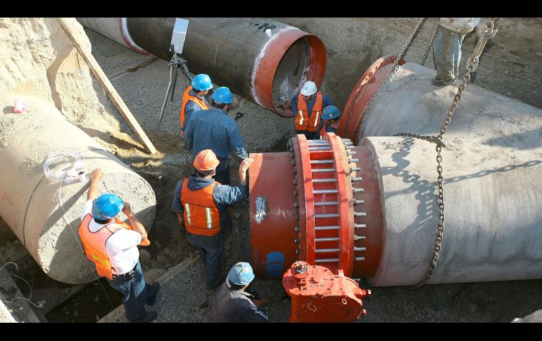 La autoridad supone que la tormenta de anteayer terminó por desgastar el colector construido en la década de los 60.  EL INFORMADOR/Archivo