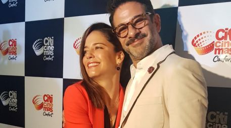 Ana Claudia Talancón y Miguel Rodarte en Citicinemas Confort, que abrirá el público el 6 de julio. EL INFORMADOR/K. Esparza
