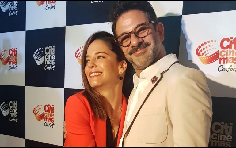 Ana Claudia Talancón y Miguel Rodarte en Citicinemas Confort, que abrirá el público el 6 de julio. EL INFORMADOR/K. Esparza