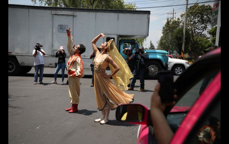 La Compañía actúa en los cruces más concurridos. AP / E. Espejel