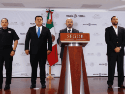 Sales indicó que el arresto se produjo tras más de seis meses de trabajo de investigación de la Policía Federal en Tamaulipas, Guanajuato y Jalisco. TWITTER / @CNSeguridadmx