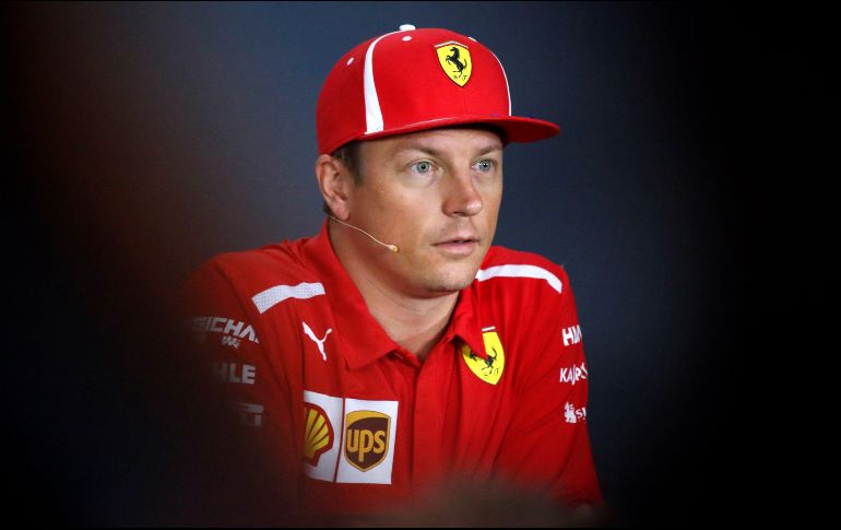 Sobre su nuevo equipo, Raikkonen aseguró que sí quería ir a Sauber, aunque reconoció que no sabe el rendimiento que darán los coches la próxima temporada. EFE / F. Robichon