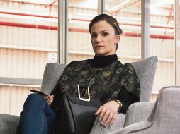 Isabel Aerenlund, la actriz en el papel de “Kelly Crawford”, dentro de la serie “Ingobernable”. Cortesía