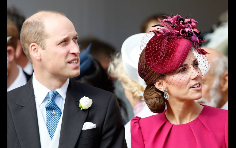 El príncipe Guillermo y Catalina. AFP / A. Grant