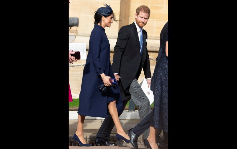 El príncipe Enrique y su esposa, Meghan Markle. EFE / W. Oliver