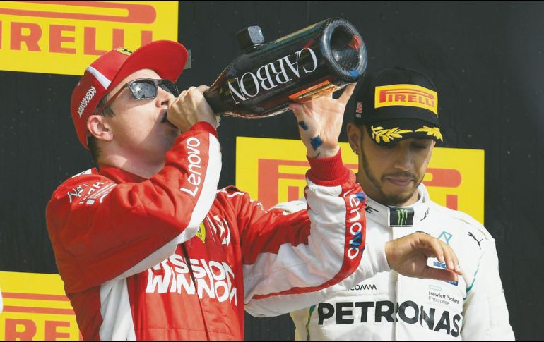 Tuvieron que pasar 115 Grandes Premios para que Kimi Raikkonen le pusiera fin a una racha sin victoria. El finlandés no ganaba desde marzo de 2013. AFP / C. Mason