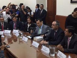 En el tema de seguridad, el Secretario reconoció fallas en el modelo lo que atribuyó a la falta de recursos y coordinación. TWITTER/ @LegislativoJal