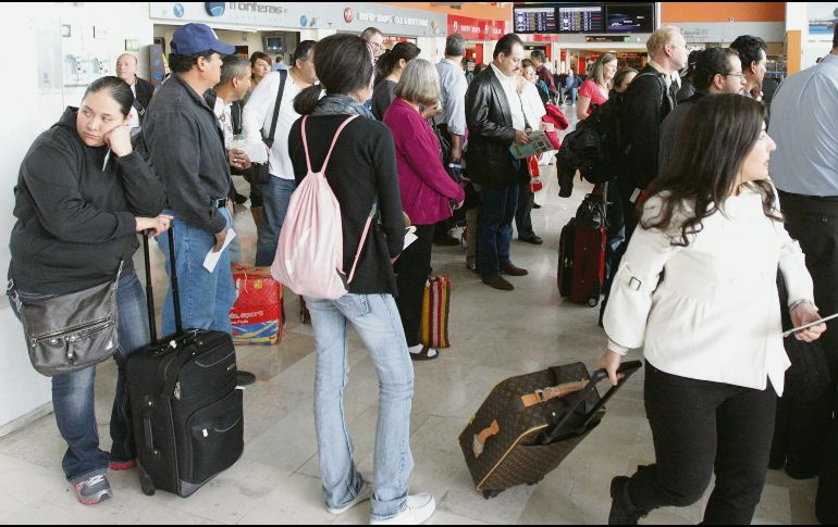 La ASPA prevé que en dos años el aeropuerto cuente con un decreto de saturación. EL INFORMADOR / A. Camacho