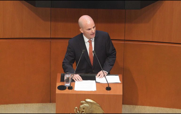 El funcionario encabezó la edición 65 de la entrega del Premio Citibanamex de Economía 2017. NTX/ARCHIVO