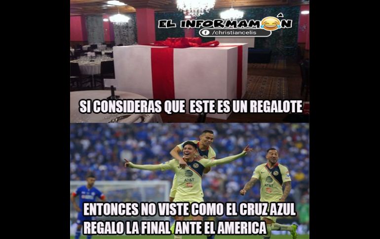 Los memes tunden sin piedad al Cruz Azul tras caer ante América en la final