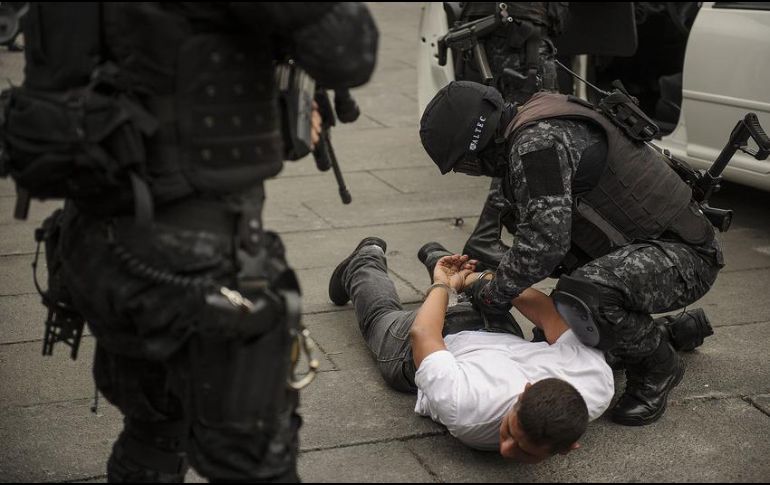 Explica que tras hacer una primera revisión, se detectó que en 2017 solo se reportó el 71% de los delitos ocurridos en la Entidad, mientras que en 2018 se reportó el 73 por ciento. EL INFORMADOR / ARCHIVO