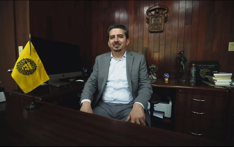 Lejos de apasionarse y cometer errores financieros, el presidente de Leones Negros es muy estricto en el tema del presupuesto. EL INFORMADOR / F. Atilano