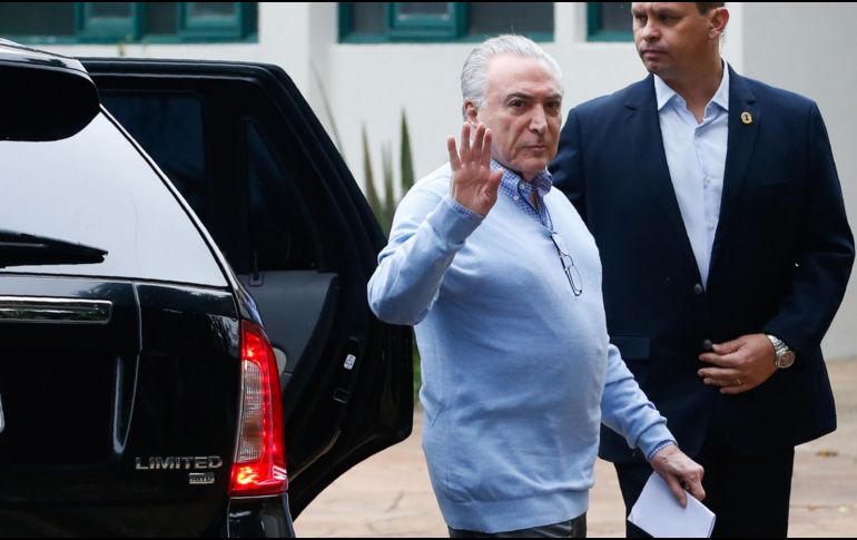 Temer afronta 10 investigaciones relacionadas con diferentes asuntos de corrupción. AFP/A. Schneider