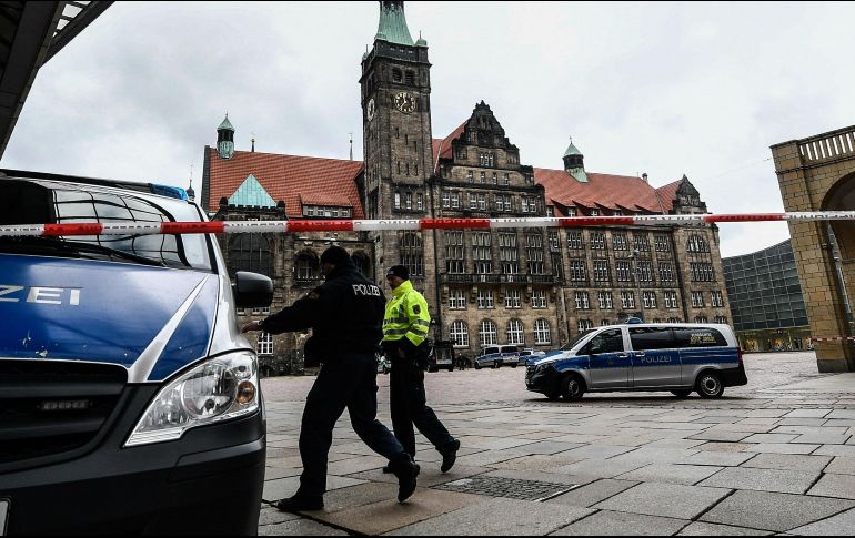 Los ayuntamientos afectados fueron en Augsburgo, Kaiserslautern, Chemnitz, Gotinga, Neunkirchen y Rendsburg, mientras que en Neunkirchen se evacuó además un jardín de niños. EFE / F. Singer