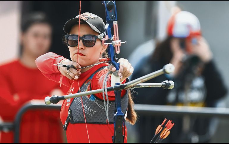 Aída Román buscará el boleto olímpico en el Mundial de Holanda. MEXSPORT