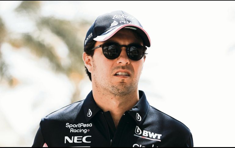 Sergio Pérez viene de sumar un punto en el Gran Premio de Bahréin. SPORTPESA RACING POINT / G. Dunbar