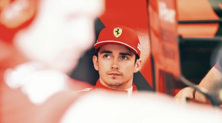 Charles Leclerc fue el más rápido ayer en Azerbaiyán. EFE / S. Suki