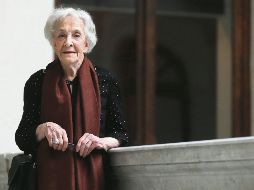 Ida Vitale es la ganadora del Premio FIL de Literatura en 2018 y fue recientemente galardonada con el Premio Cervantes. EFE