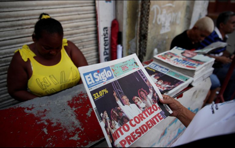 Laurentino Cortizo obtuvo un reñido triunfo en las elecciones celebradas este domingo. EFE / B. Velasco