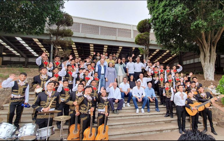 La educación y el deporte van de la mano, más cuando existe la motivación de recibir consejos y palabras de aliento de figuras internacionales. EL INFORMADOR / J. Robles