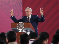 En el ranking de mandatarios de América, López Obrador está situado en el segundo puesto, con el 64 por ciento de aprobación. NTX / ARCHIVO