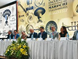 Presentación de los eventos que conformarán la edición número 26 del Encuentro Internacional del Mariachi y la Charrería. EL INFORAMDOR / E. Esparza