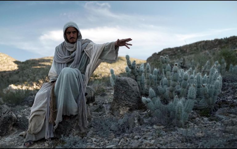 “Actos de Dios”. Este pabellón mexicano estuvo a cargo de Pablo Vargas Lugo, en el que se representó escenas bíblicas yuxtapuestas con el pasado biológico de la región de Cuatro Ciénegas, Coahuila. CORTESÍA / Pabellón de México