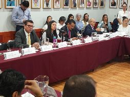 En la reunión entre representantes de organizaciones civiles, diputados, líderes empresariales e integrantes del Comité Coordinador anticorrupción; se presentaron las primeras propuestas de modificaciones formuladas.  EL INFORMADOR/ R. Rivas