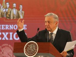 López Obrador sostuvo que la actual transformación no es un simple cambio de gobierno, sino de régimen. NTX/G. Durán