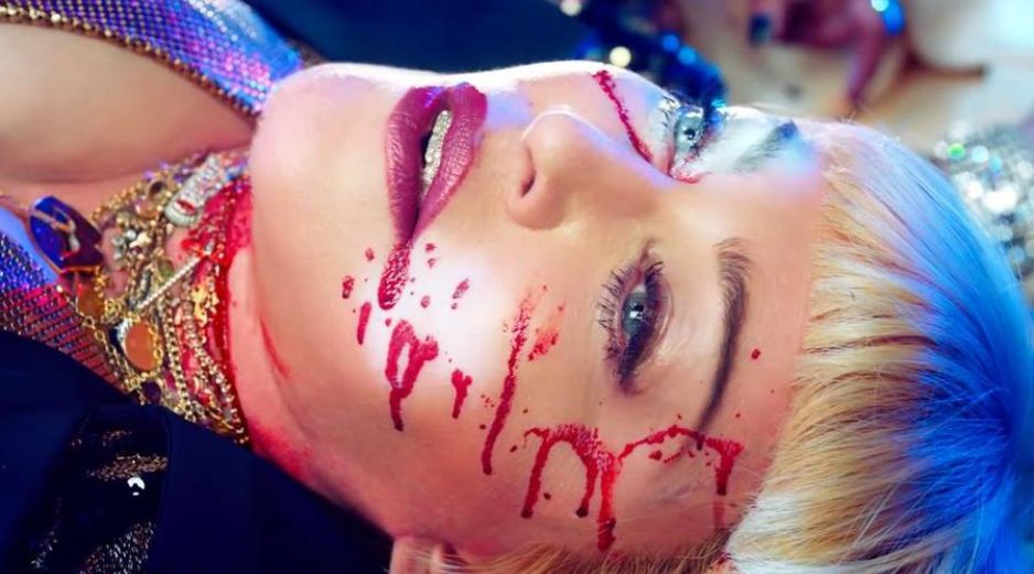 La artista expresa la falta de respeto por la comunidad LGTB con su nueva canción, donde, también, hace referencia a Frida Kahlo y Angela Davis en apoyo a las mujeres y el feminismo. TWITTER / @MadonnaMadders1