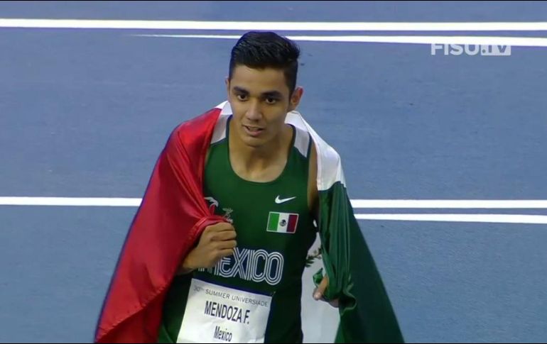 El atletismo mexicano ha tenido una jornada dorada, pues Valente Mendoza logró el puesto de honor en la prueba de los 400 metros planos. TWITTER / @CONADE