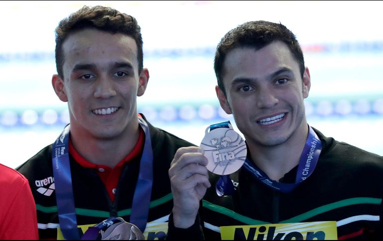 Fue el segundo bronce para México este día, en la competencia de clavados de la cita surcoreana. AP / J. Lee