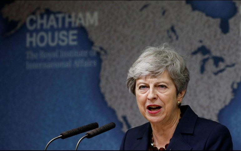 May recalca que su mayor remordimiento es no haber podido cumplir con el resultado del referéndum en el que se impuso el brexit. AFP / H. Nicholls