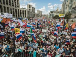 La oposición rusa amenaza con protestar de manera indefinida. EFE