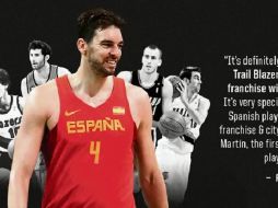 Pau Gasol jugará su campaña 19 en la NBA. @trailblazers