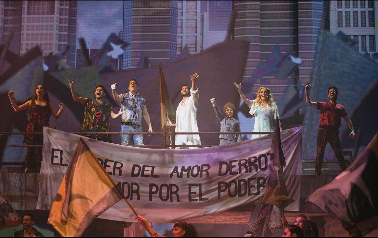 La obra “Jesucristo Superestrella” regresa con un montaje contemporáneo. CORTESÍA