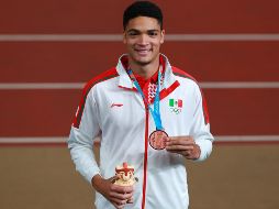 Vilches se hizo del bronce a base de entrega y esfuerzo en cada salto. NTX/F. Estrada