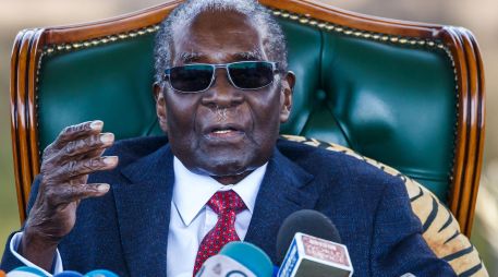 Robert Mugabe gobernó Zimbabue por cerca de 37 años. AFP