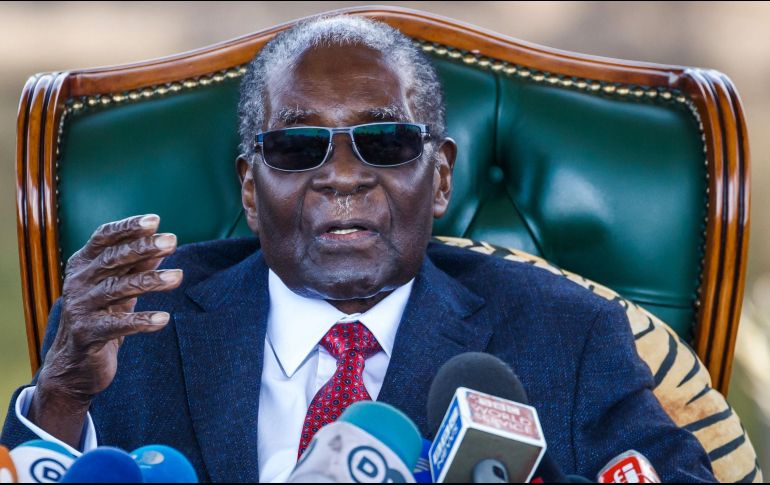 Robert Mugabe gobernó Zimbabue por cerca de 37 años. AFP