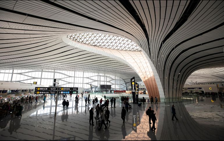 La terminal de Daixing está pensada para descongestionar el actual aeropuerto internacional de Beijing. EFE / H. Hwee Young