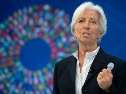 Christine Lagarde es la primera mujer en esta posición. AFP
