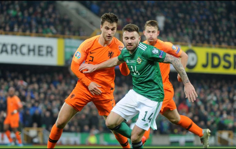 A los holandeses les bastó el empate para amarrar su boleto a la Eurocopa 2020. EFE / A. Crawley