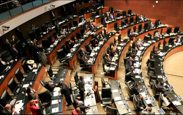 La iniciativa está siendo discutida en la Cámara de Senadores. NTX / J. Lira