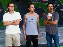 Pablo León Álvarez, Diego Casas y Ricardo Ramos. EL INFORMADOR/F. Monclova