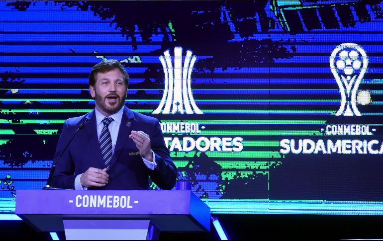 El dirigente de la Conmebol señaló que están abiertos al diálogo por un posible regreso. AFP / N. Duarte
