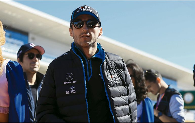 El polaco regresó a la Fórmula Uno el año pasado con la escudería Williams. AP