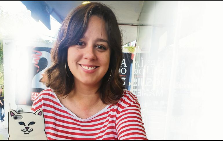 Abril Posas. La escritora coordinó la antología “Gato Rex”. EL INFORMADOR • J. Pérez